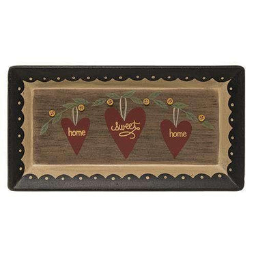 Home Sweet Home Button Tray - The Fox Decor